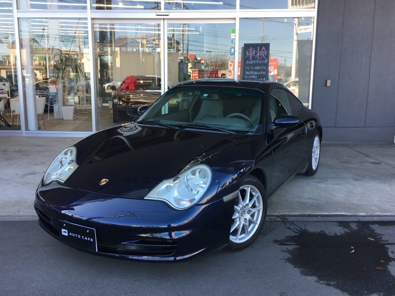 ポルシェ911タルガ（Type996後期）ティプトロニックS<br>ミッドナイトブルーメタリック