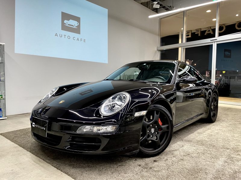 ポルシェ911カレラS 6MT<br>バサルトブラックメタリック