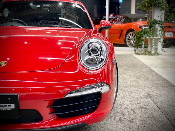 ポルシェ911カレラ　赤　991.1　中古車