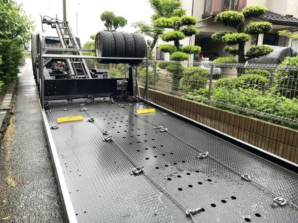 ポルシェ　積載車　千葉