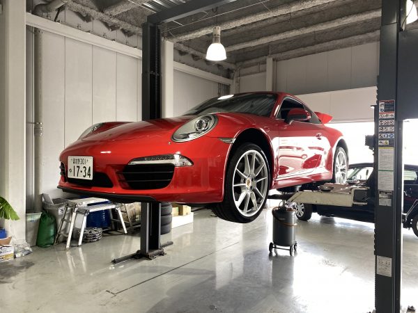 ポルシェ　911カレラ　修理　整備