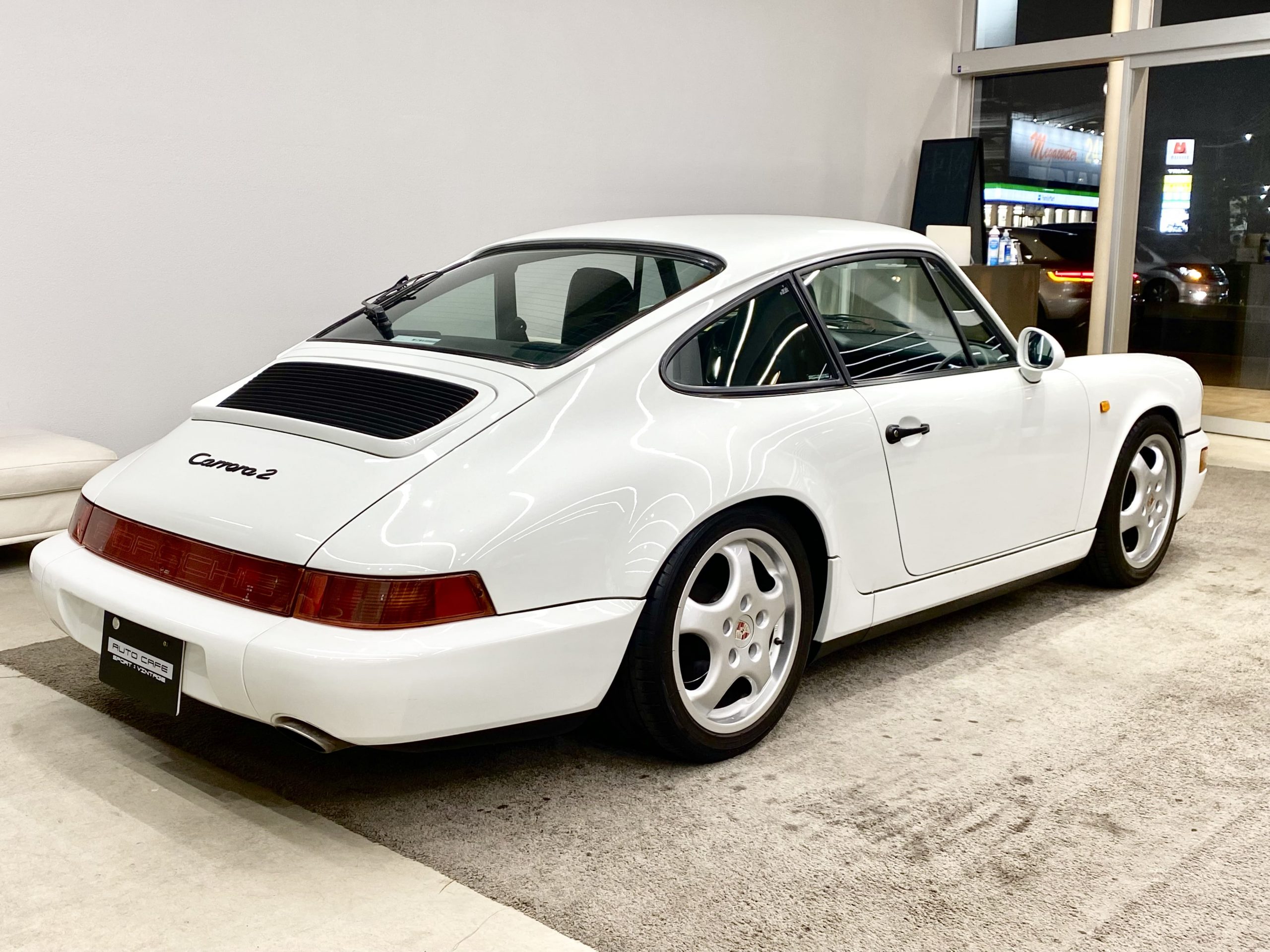 【空冷モデル】ポルシェ911カレラ2（Type964最終）ティプトロニック<br>ホワイト