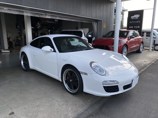 ポルシェ　エンジンオイル交換　997型　911カレラ