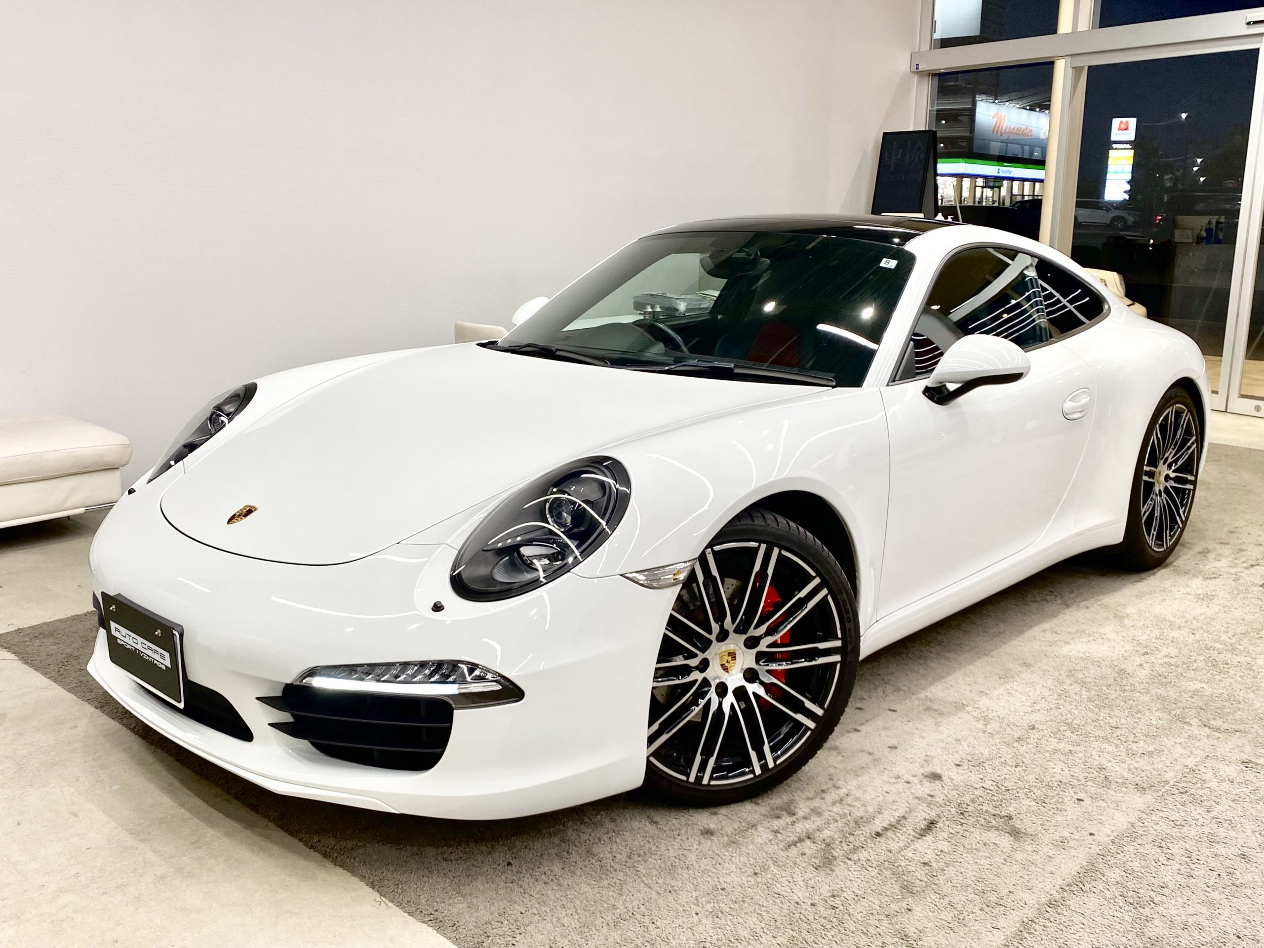 ポルシェ911カレラS（Type991.1）PDK<br>ホワイト