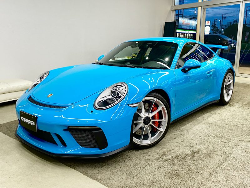 ポルシェ911GT3（Type991.2）6MT<br>マイアミブルー