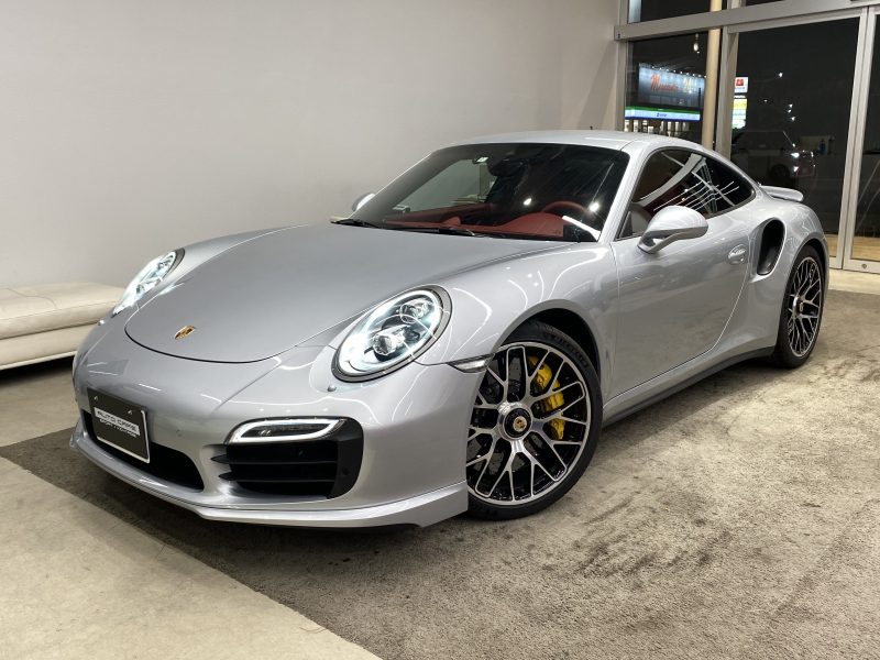 ポルシェ911ターボS（Type991.1）PDK<br>ロジウムシルバーメタリック