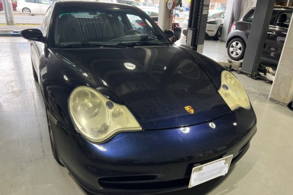 【車検】ポルシェ911（type996)タルガ　東京都内より車検のご依頼