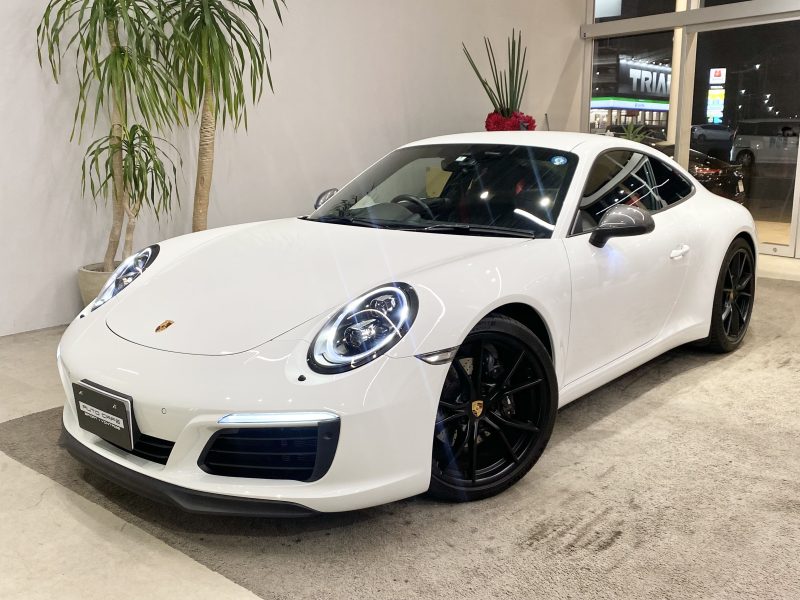 ポルシェ911カレラＴ（Type991.2）PDK<br>カレラT専用インテリア<br>＋4シート<br>スポーツクロノPKG<br>スポーツエグゾースト<br>OP多数
