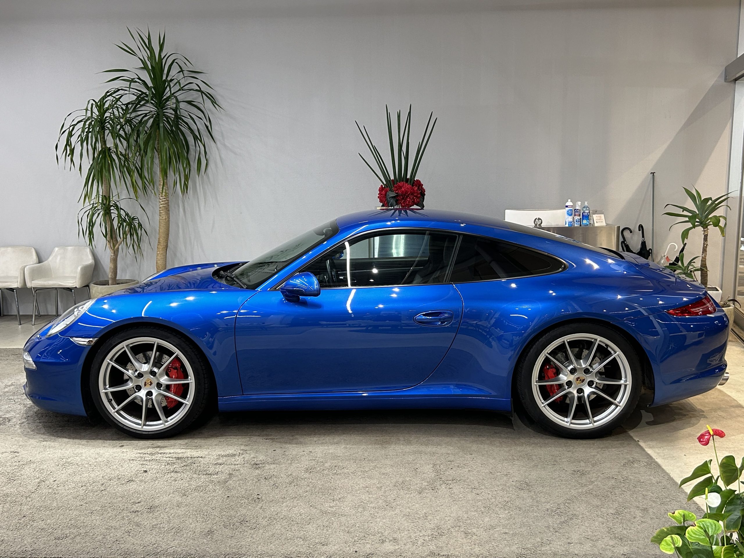 ポルシェ911カレラS（Type991.1）PDK<br>エスプレッソレザーインテリア<br>スポーツクロノPKG<br>スポーツエグゾースト