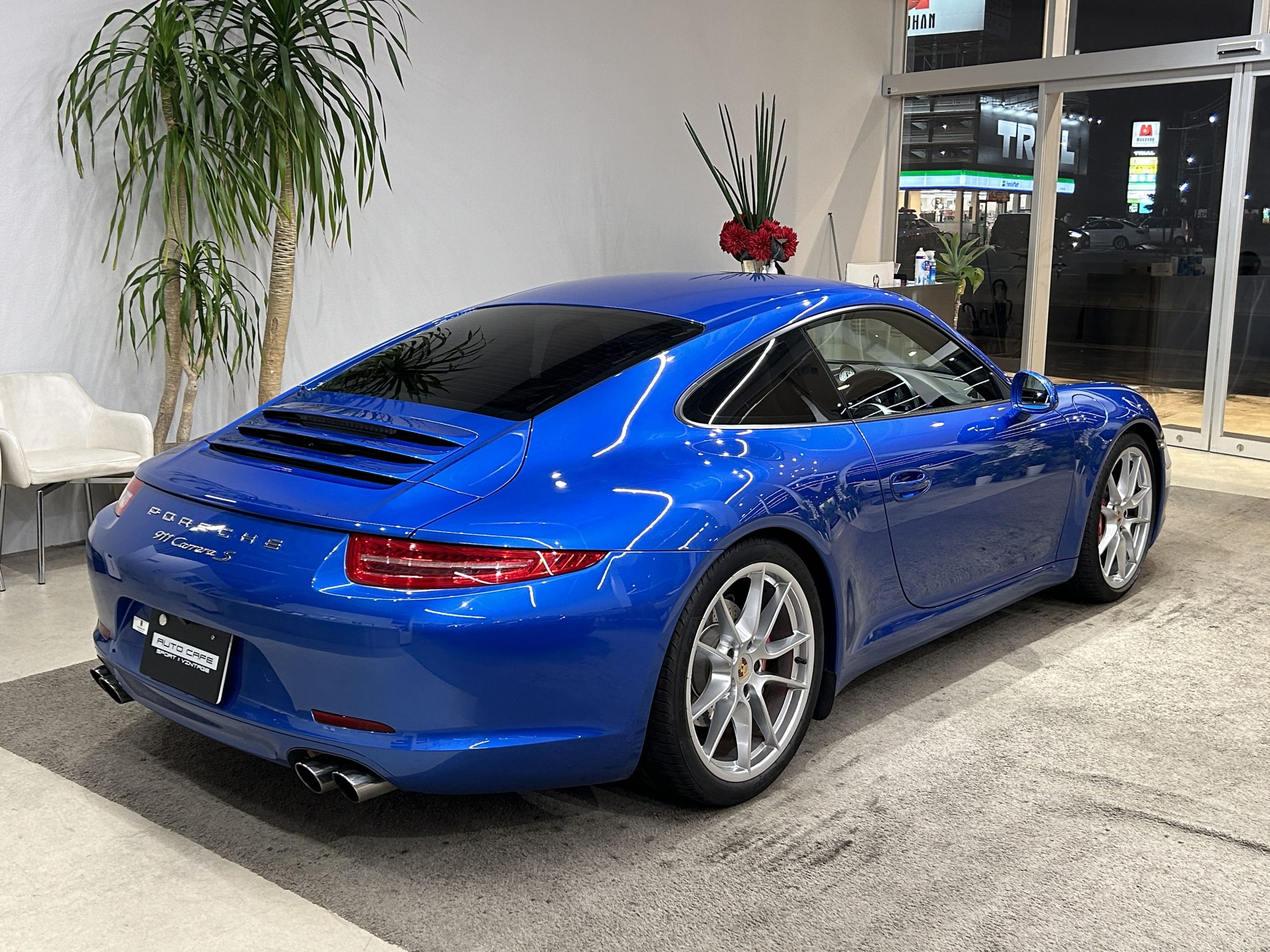 ポルシェ911カレラS（Type991.1）PDK<br>エスプレッソレザーインテリア<br>スポーツクロノPKG<br>スポーツエグゾースト