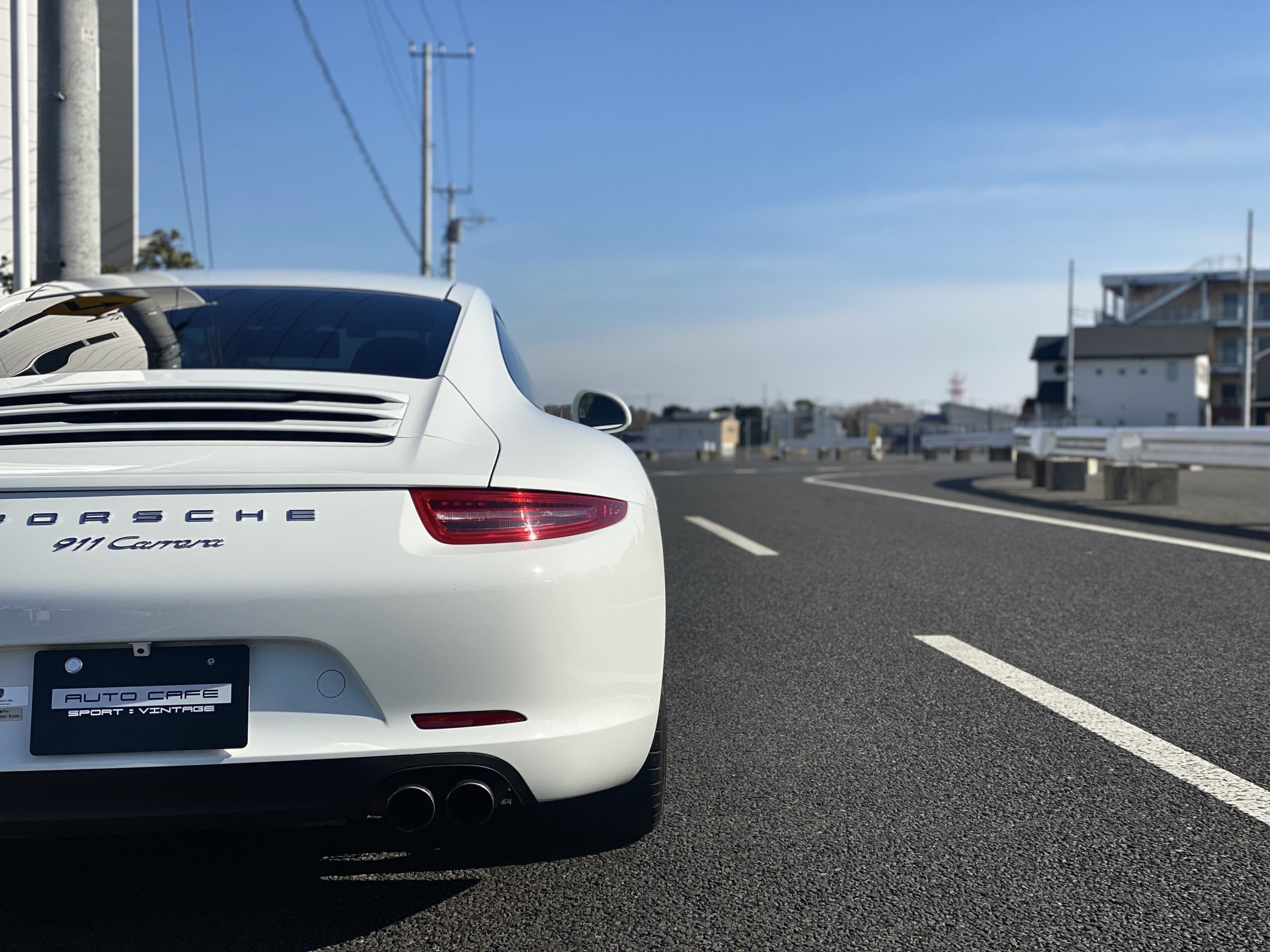 ポルシェ911カレラ（Type991.1）PDK<br>スポーツエグゾースト