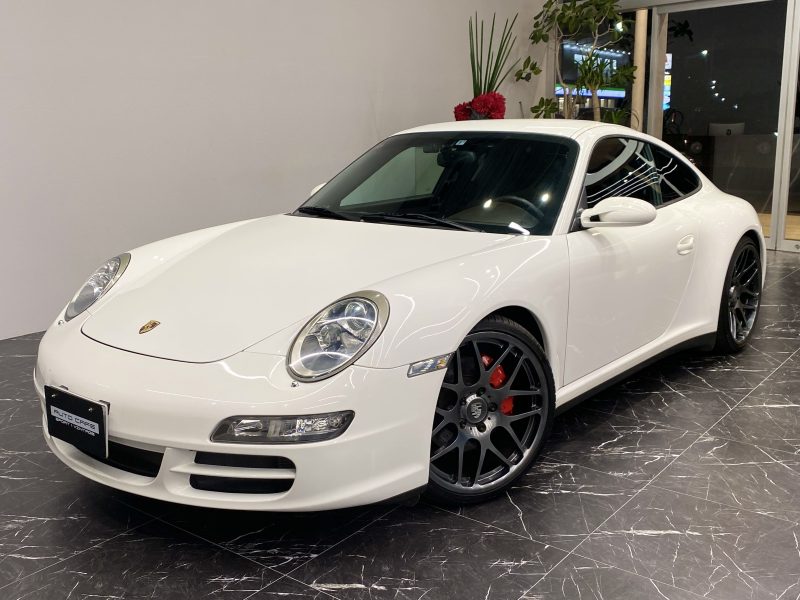 ポルシェ911カレラ4S（Type997.1）ティプトロニックS<br>ココアブラウンオールレザー<br>電動チルト/スライド式サンルーフ