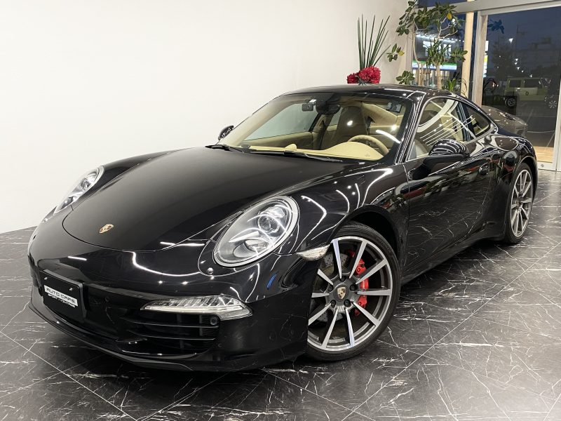 ポルシェ911カレラS（Type991.1）PDK<br>電動サンルーフ<br>スポーツクロノPKG<br>スポーツエグゾースト<br>レザーインテリア