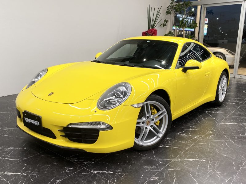 ポルシェ911カレラ（Type991.1）PDK<br>レザーインテリア<br>スポーツクロノPKG<br>スポーツエグゾースト