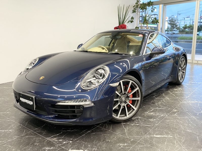 ポルシェ911カレラS（Type991.1）PDK<br>走行7,500km！<br>スポーツクロノPKG<br>スポーツデザインステアリング<br>