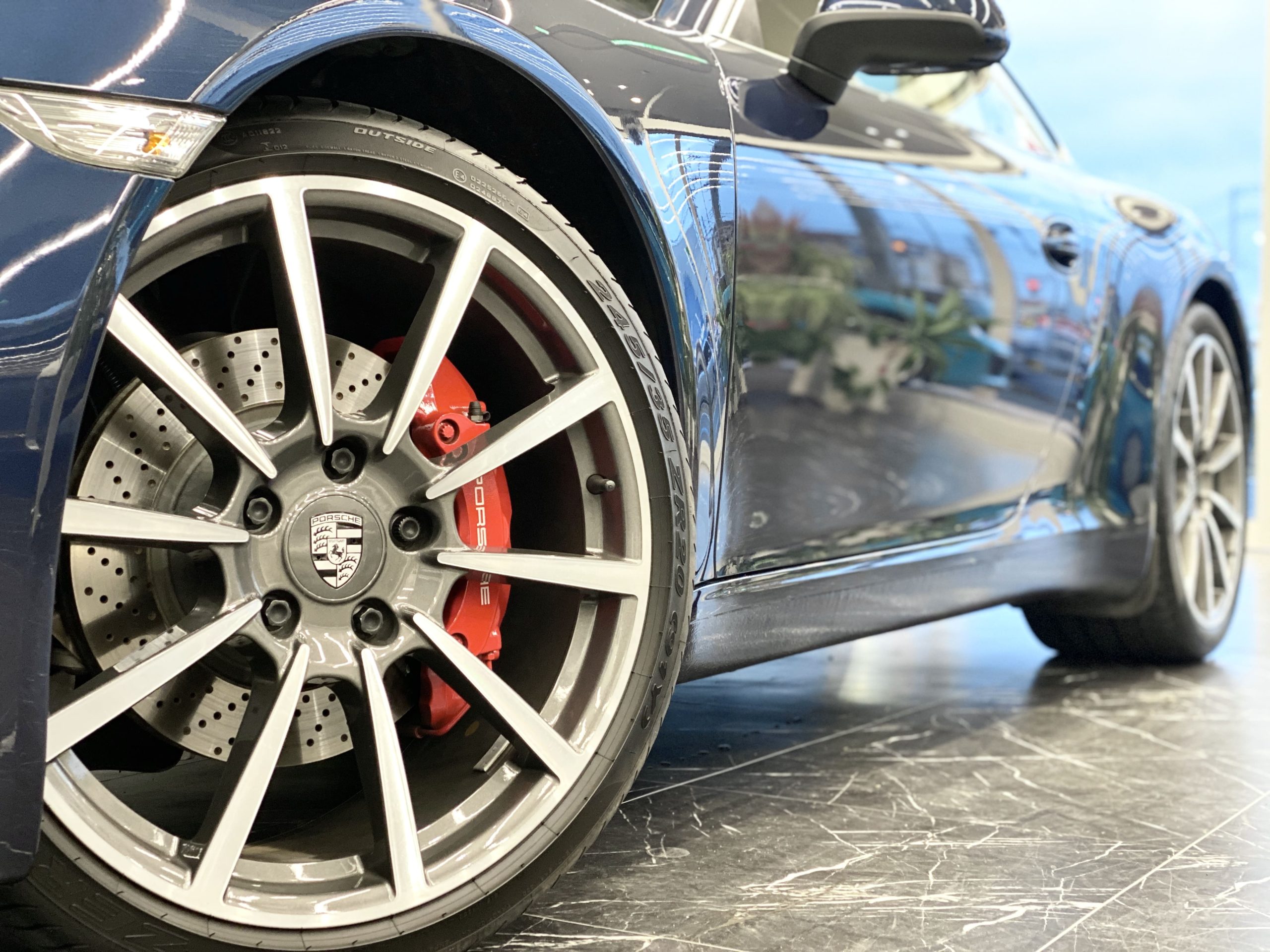 ポルシェ911カレラS（Type991.1）PDK<br>走行7,500km！<br>スポーツクロノPKG<br>スポーツデザインステアリング<br>