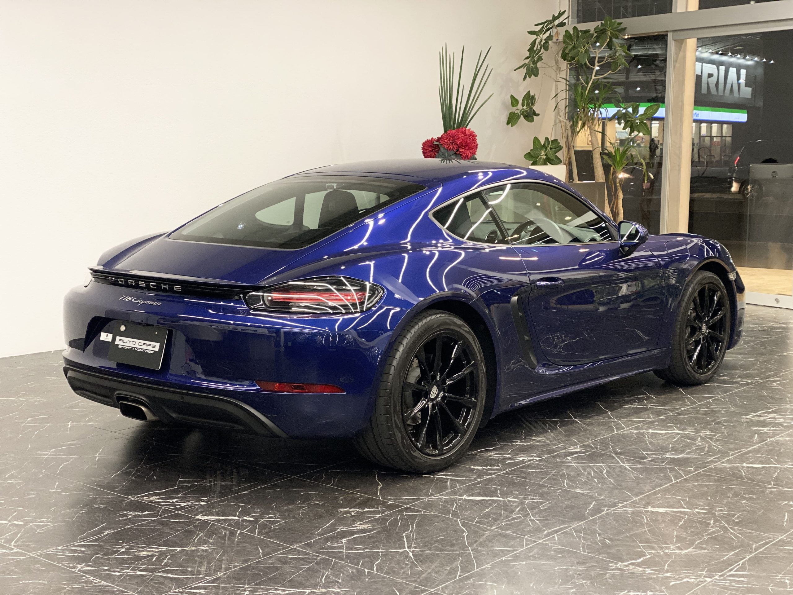 ポルシェ718ケイマン（Type982）PDK<br>スポーツクロノPKG<br>スポーツエグゾースト<br>TVチューナー