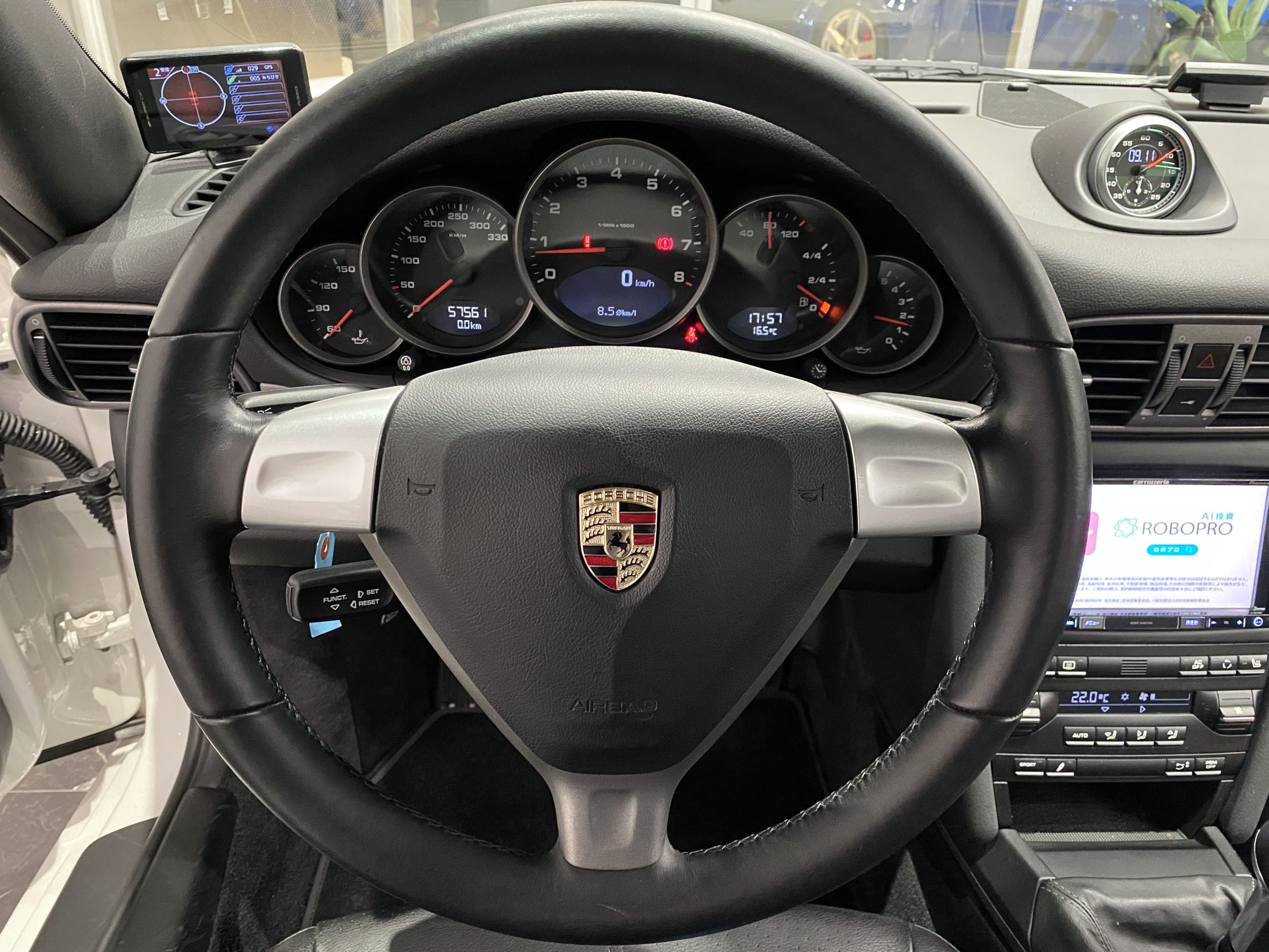 ポルシェ911カレラ（Type997.2）6MT<br>スポーツクロノPKG<br>PASM<br>レザーシート<br>シートヒーター