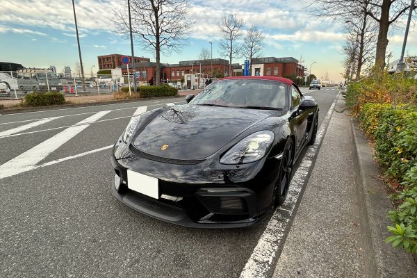 【ポルシェ買取】神奈川県横浜市より718スパイダーのお買取。