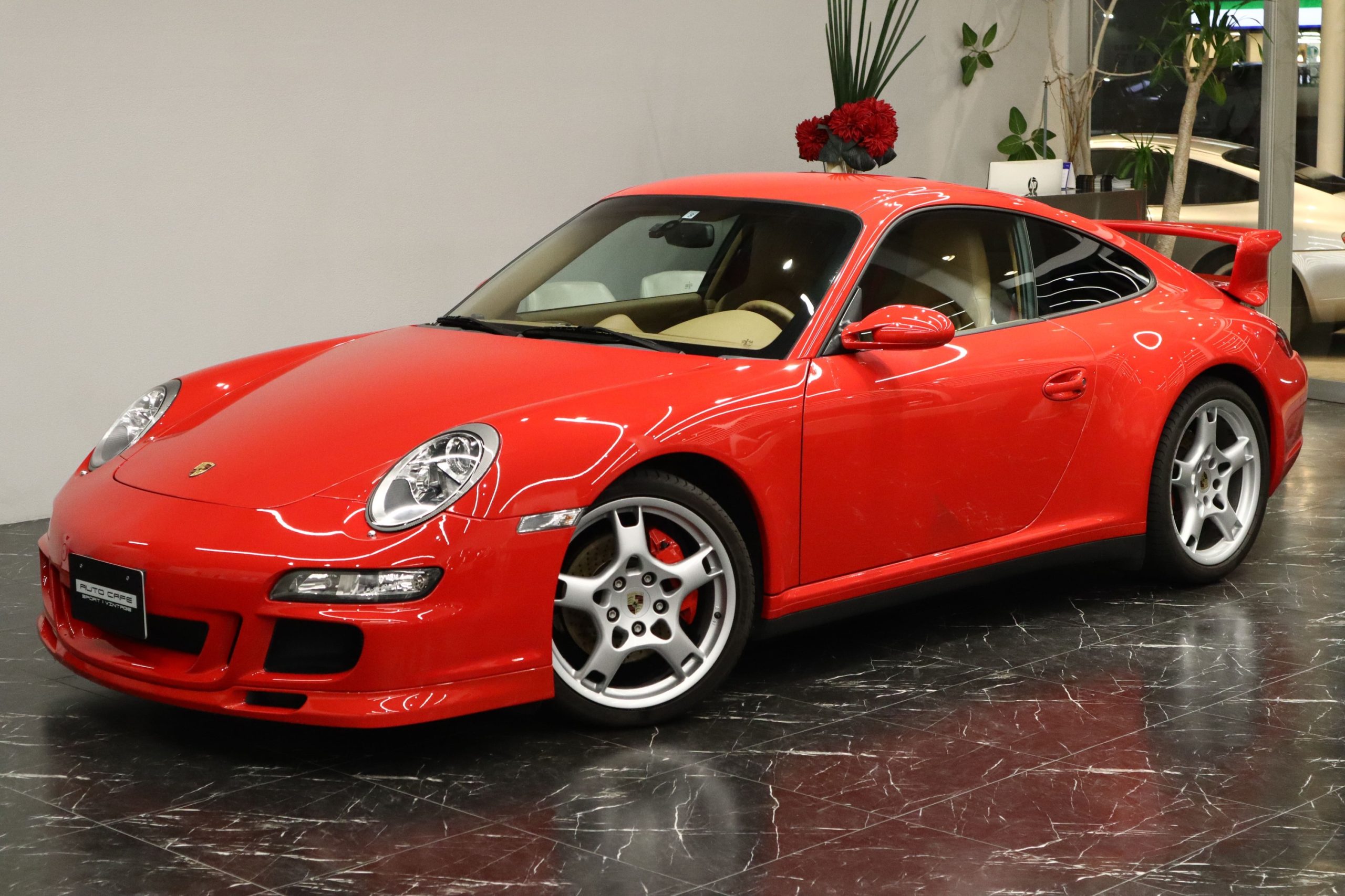 ポルシェ911カレラ4S（Type997.1）ティプトロニックS<br>ポルシェ純正カップエアロ<br>スポーツクロノパッケージ