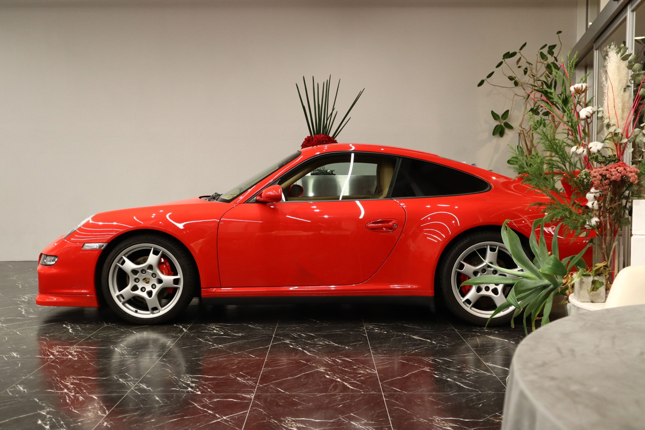 ポルシェ911カレラ4S（Type997.1）ティプトロニックS<br>ポルシェ純正カップエアロ<br>スポーツクロノパッケージ