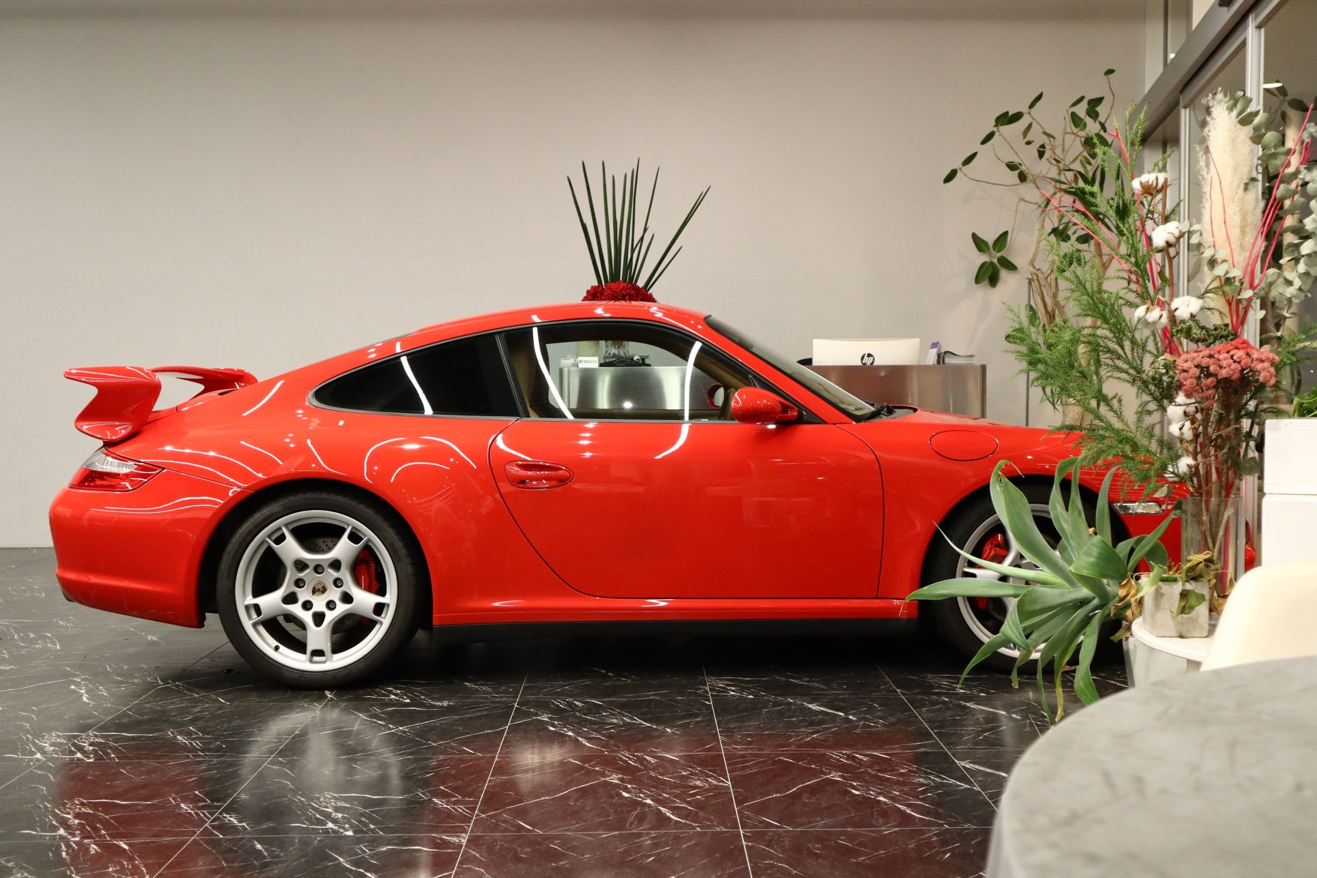 ポルシェ911カレラ4S（Type997.1）ティプトロニックS<br>ポルシェ純正カップエアロ<br>スポーツクロノパッケージ