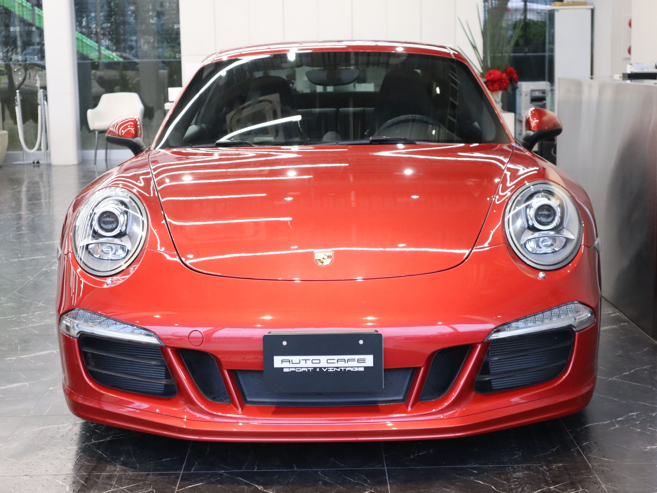 911カレラ（Type991.1）PDK<br>レザーインテリア<br>スポーツクロノPKG<br>スポーツデザインフロントエプロン