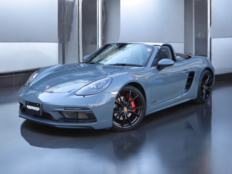 ポルシェ718ボクスターGTS（Type982）6MT<br>GTSインテリアパッケージ<br>GTSアルカンターラパッケージ<br>スポーツクロノパッケージ<br>ポルシェトルクベクタリング