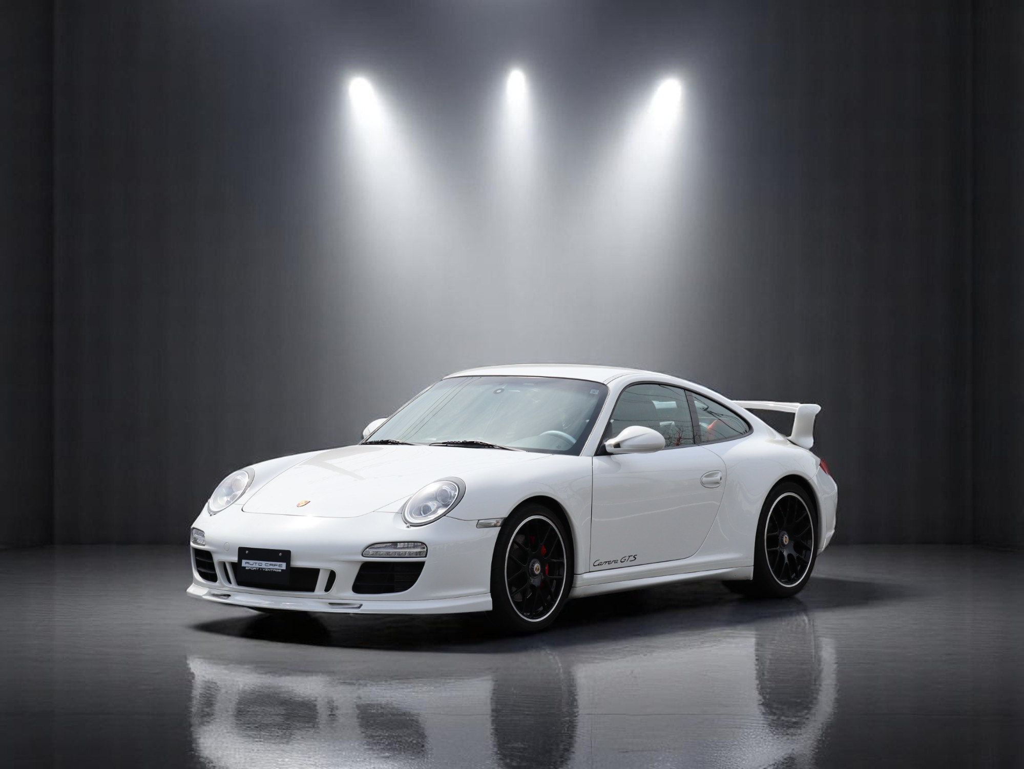 ポルシェ911カレラGTS（Type997.2）PDK<br>カップエアロキット<br>レザー&アルミニウムルックインテリア<br>スポーツエグゾーストシステム