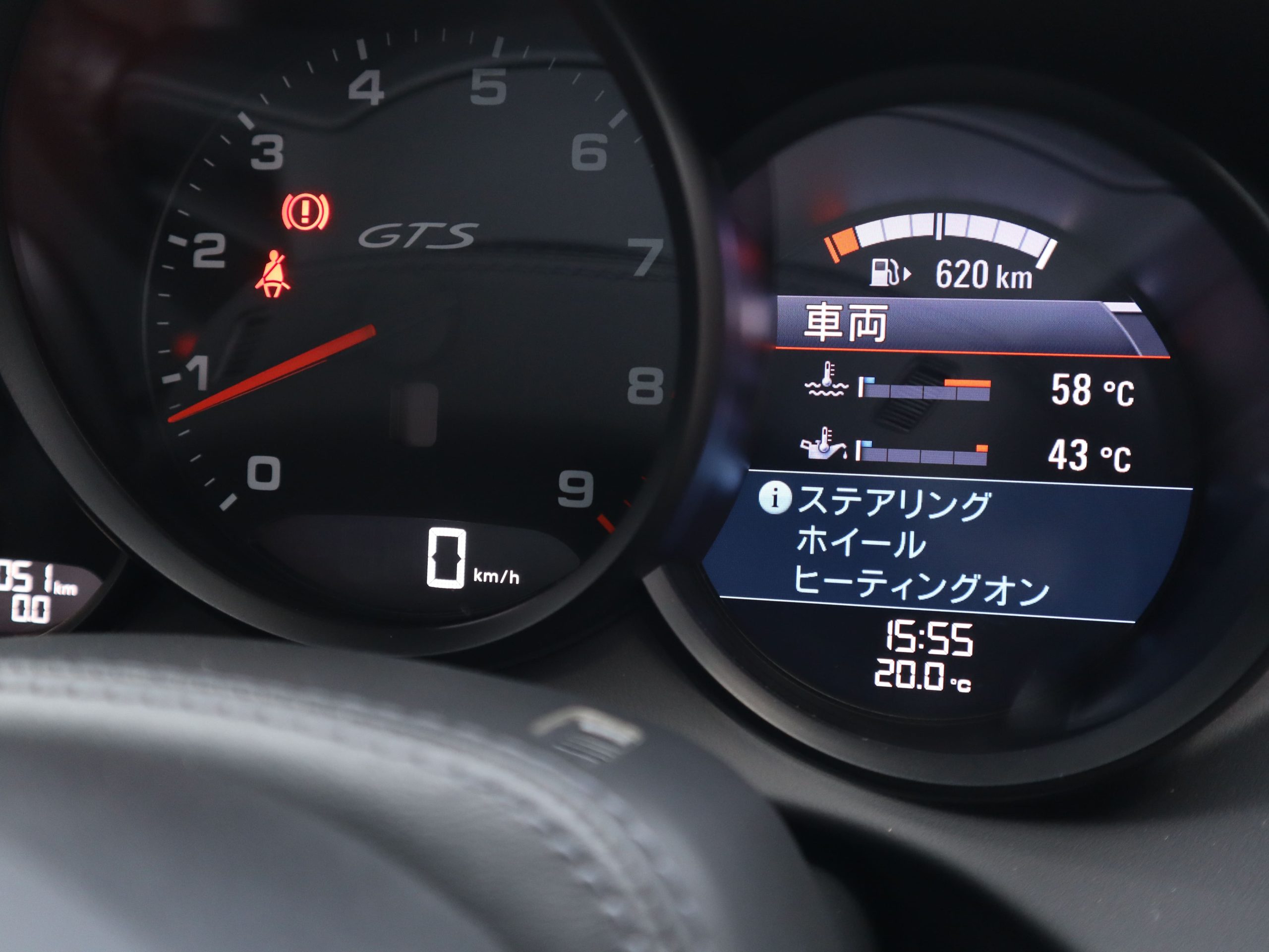 ポルシェ718ボクスターGTS4.0（Type982）6MT<br>アークティックグレー<br>スポーツクロノパッケージ<br>スポーツエグゾーストシステム<br>PDLS+含むLEDヘッドライト<br>ポルシェトルクベクタリング<br>20インチ718Sportホイール