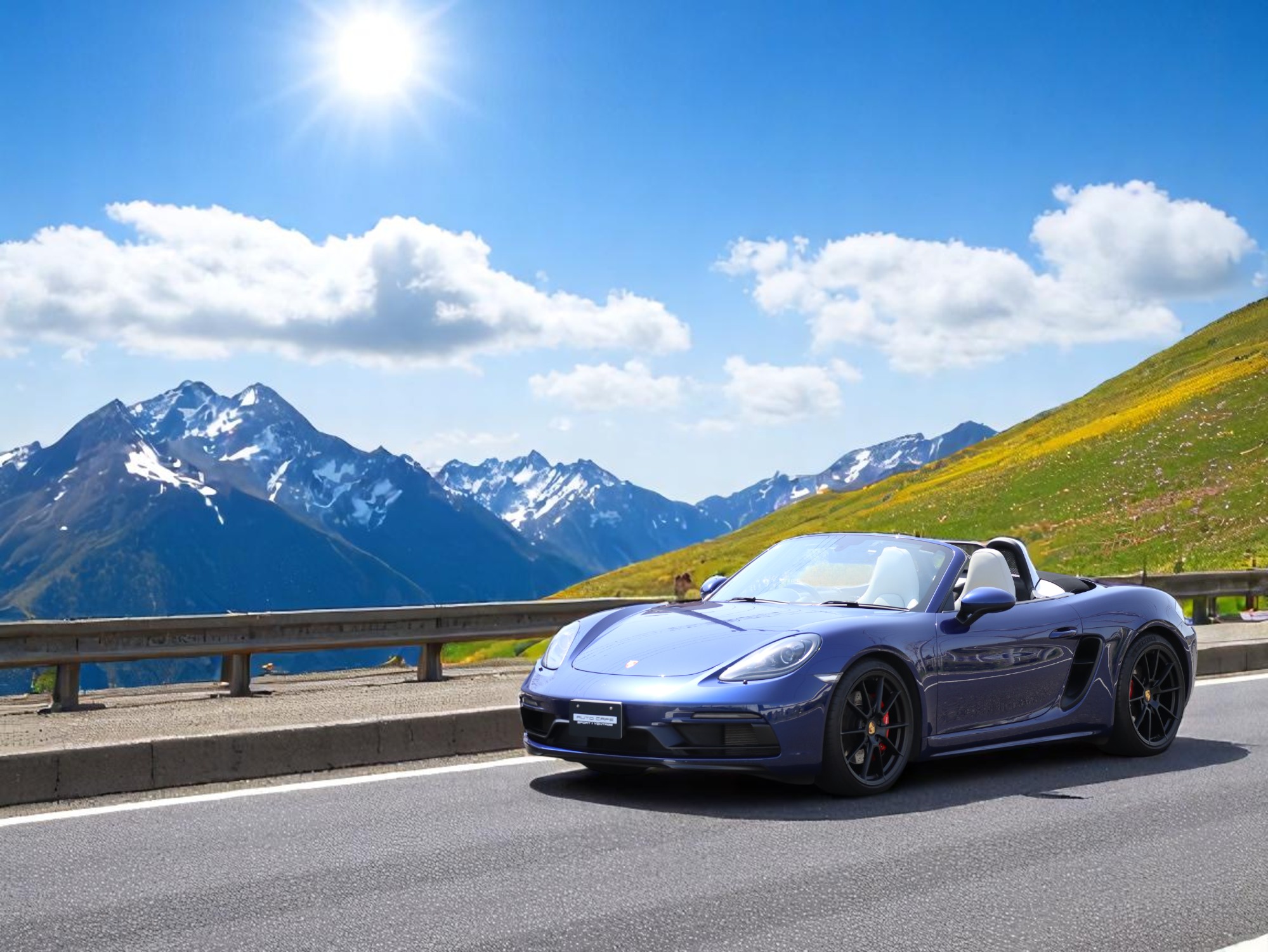 ポルシェ718ボクスターGTS4.0（Type982）6MT<br>ツートンレザーインテリア<br>スポーツクロノパッケージ<br>スポーツエグゾーストシステム<br>シートベンチレーション<br>レーンチェンジアシスト