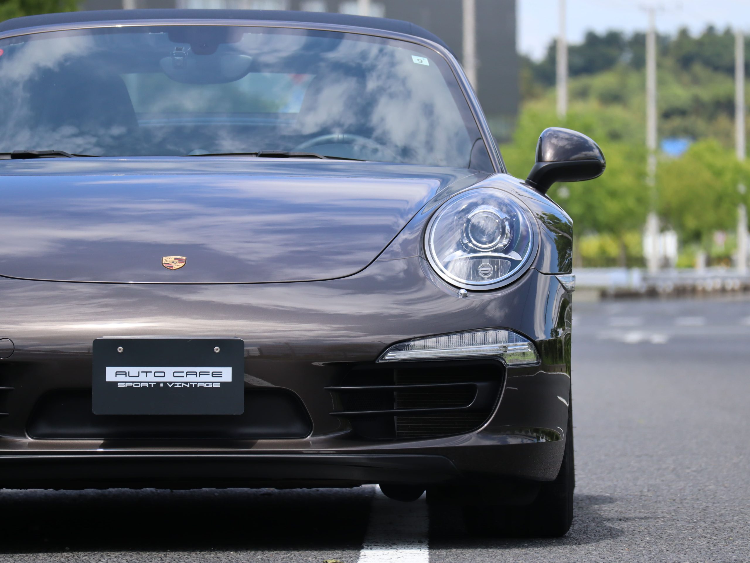 ポルシェ911カレラ4Sカブリオレ（Type991.1）PDK<br>ブラックレザーインテリア<br>スポーツクロノパッケージ<br>スポーツエグゾーストシステム<br>ダイナミックシャシーコントロール（PDCC）<br>エントリー＆ドライブシステム