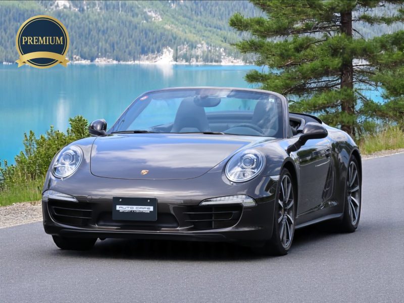 ポルシェ911カレラ4Sカブリオレ（Type991.1）PDK<br>ブラックレザーインテリア<br>スポーツクロノパッケージ<br>スポーツエグゾーストシステム<br>ダイナミックシャシーコントロール（PDCC）<br>エントリー＆ドライブシステム