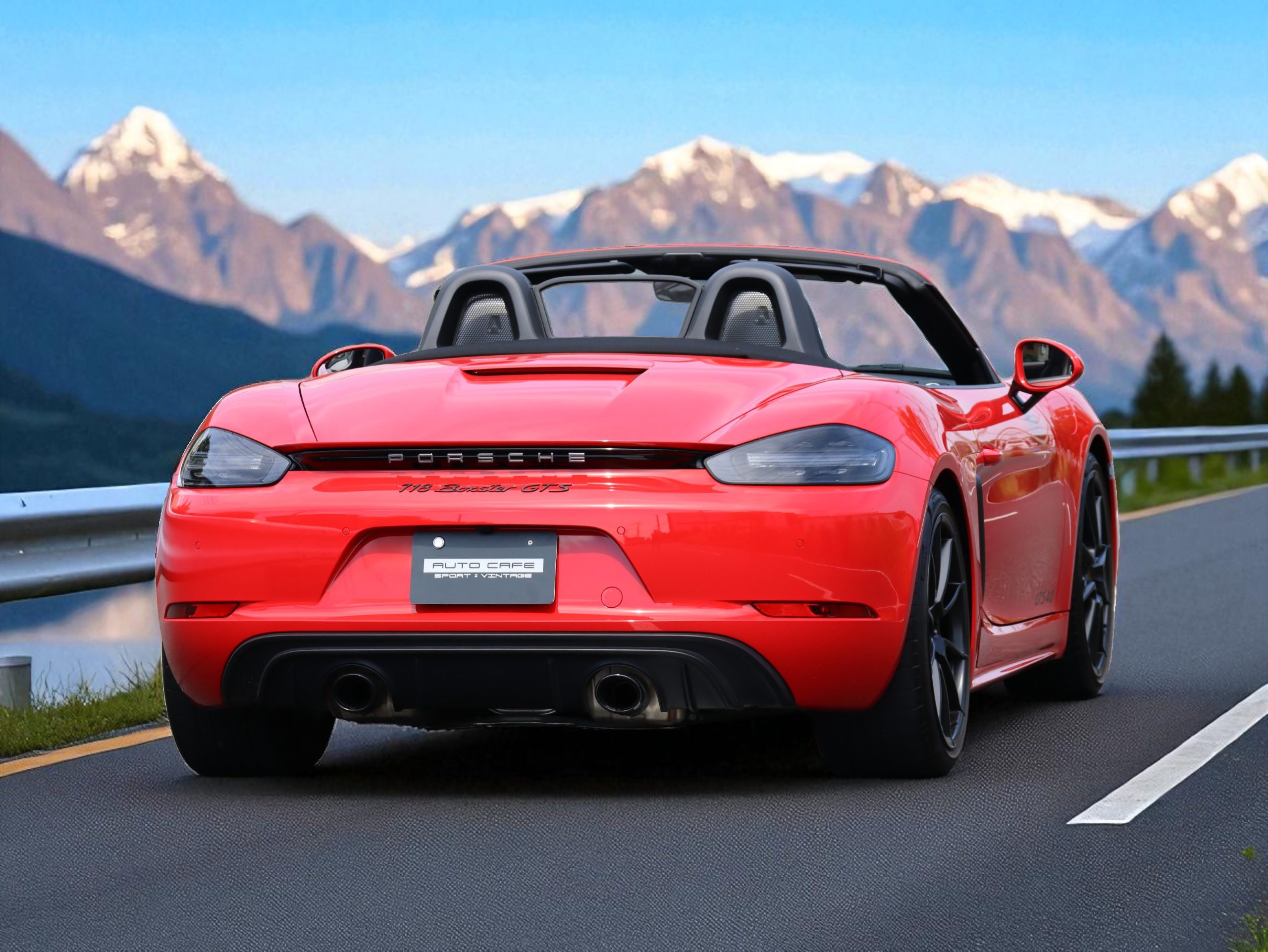 ポルシェ718ボクスターGTS4.0（Type982）PDK<br>スポーツクロノパッケージ<br>スポーツエグゾーストシステム<br>GTSインテリアパッケージ<br>PDLS+含むLEDヘッドライト<br>ハイグロス塗装仕上げキャリパー