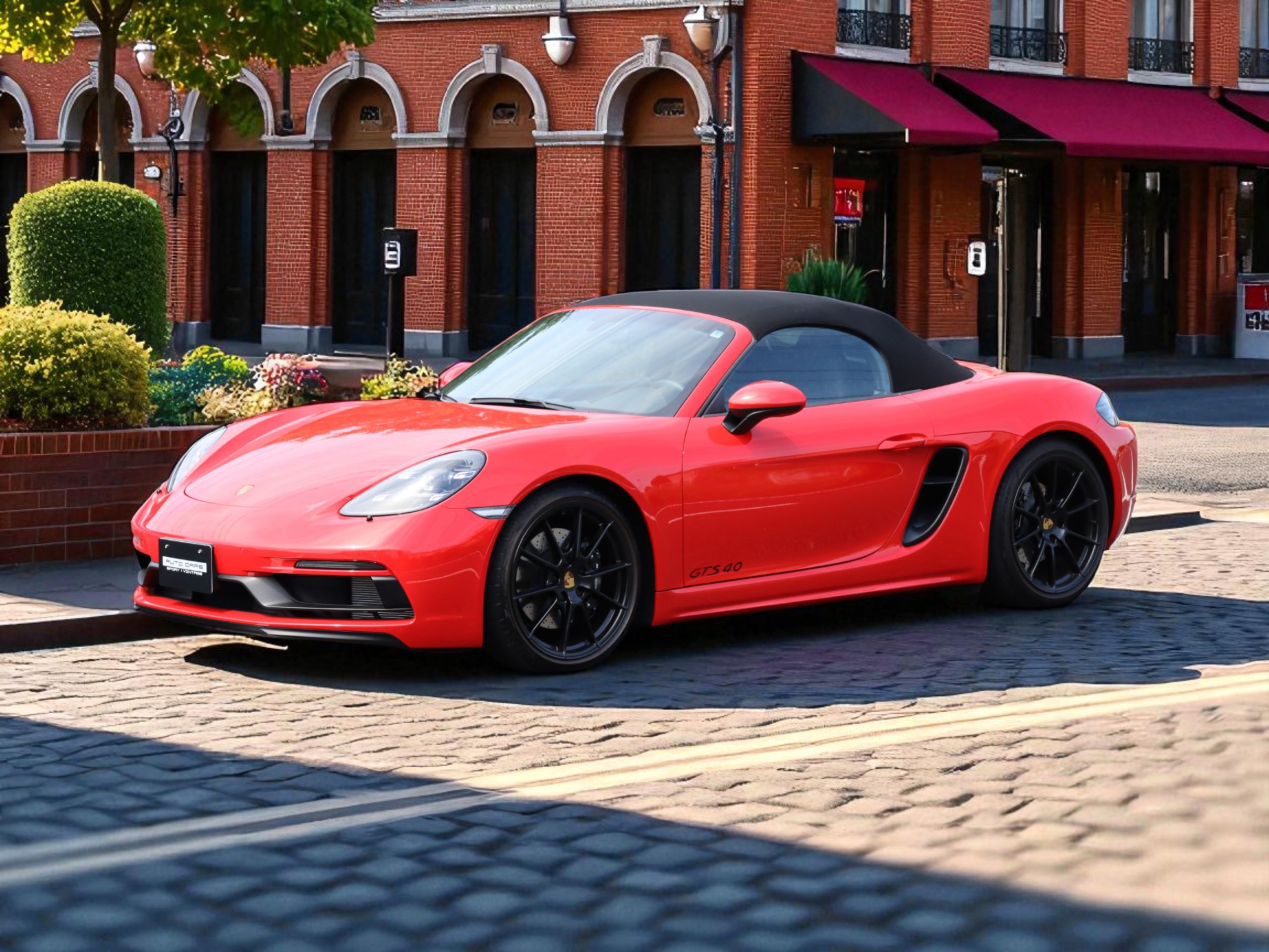 ポルシェ718ボクスターGTS4.0（Type982）PDK<br>スポーツクロノパッケージ<br>スポーツエグゾーストシステム<br>GTSインテリアパッケージ<br>PDLS+含むLEDヘッドライト<br>ハイグロス塗装仕上げキャリパー