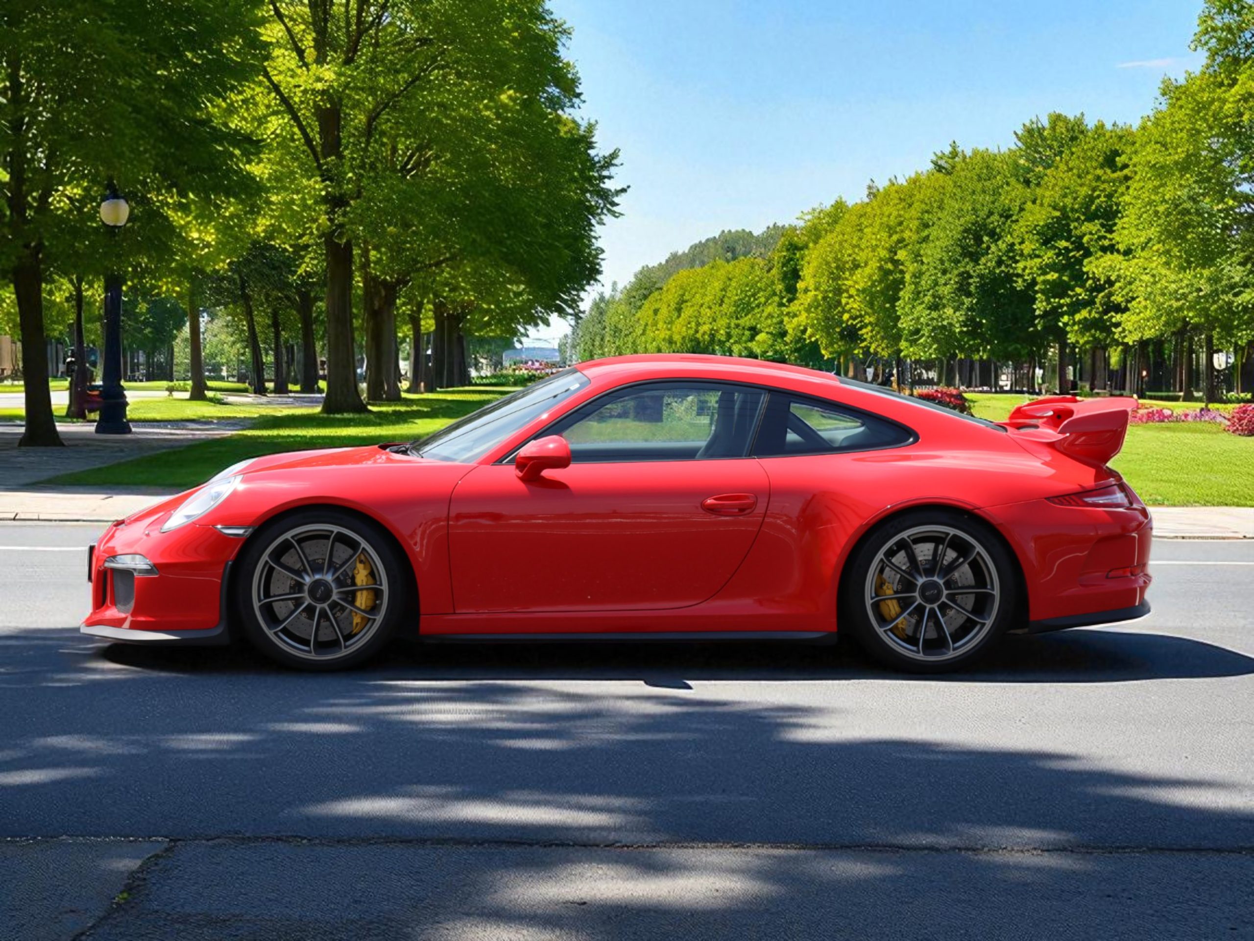 ポルシェ911GT3（Type991.1）PDK<br>クラブスポーツパッケージ<br>フロントアクスルリストシステム<br>スポーツクロノパッケージ<br>PCCB（セラミックコンポジットブレーキ）<br>スポーツバケットシート