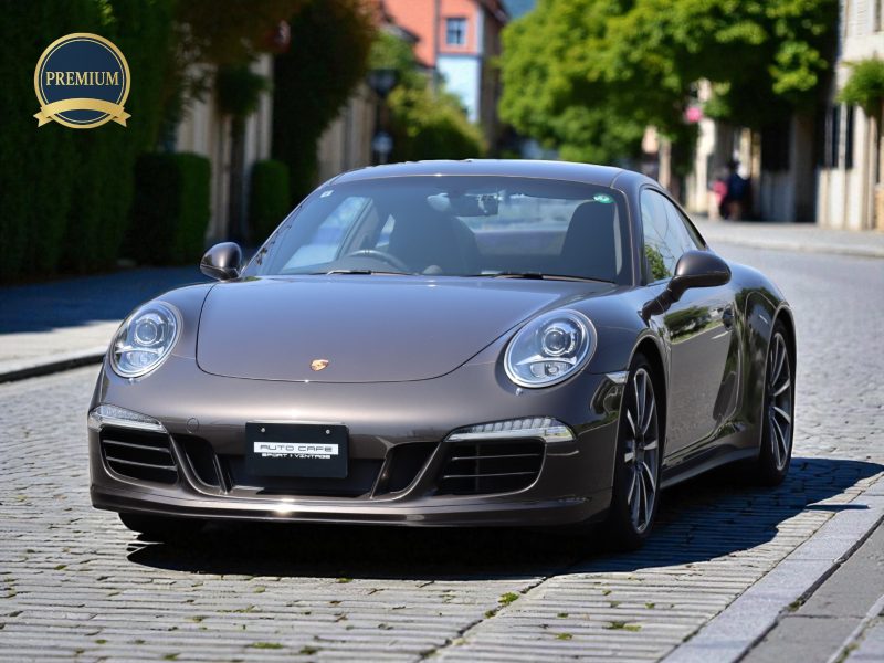 ポルシェ911カレラ4S（Type991.1）PDK<br>スポーツデザインエプロン<br>スポーツエグゾーストシステム<br>スポーツクロノパッケージ<br>ダイナミックシャシーコントロール（PDCC）<br>エスプレッソレザーインテリア