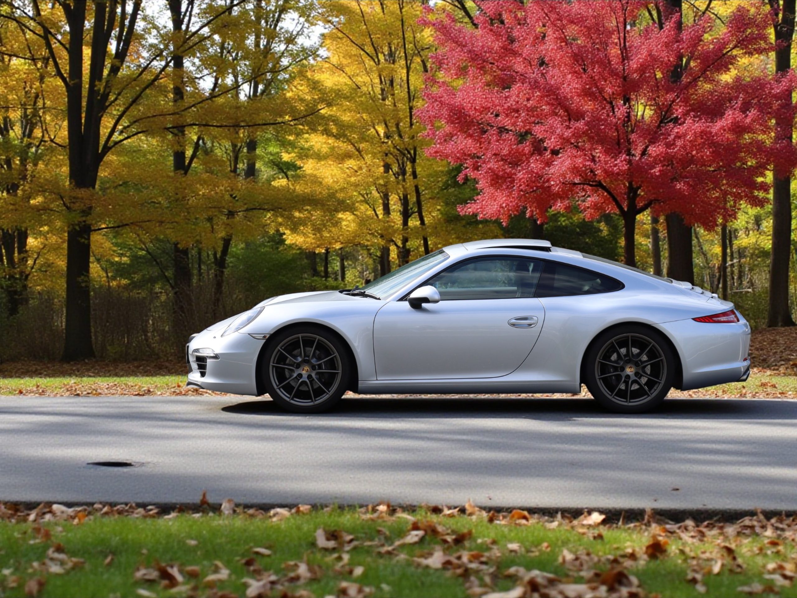 ポルシェ911カレラ（Type991.1）7MT<br>スポーツクロノパッケージ<br>電動サンルーフシステム<br>シートベンチレーション<br>PASMスポーツサスペンション<br>サテンプラチナ塗装20インチ