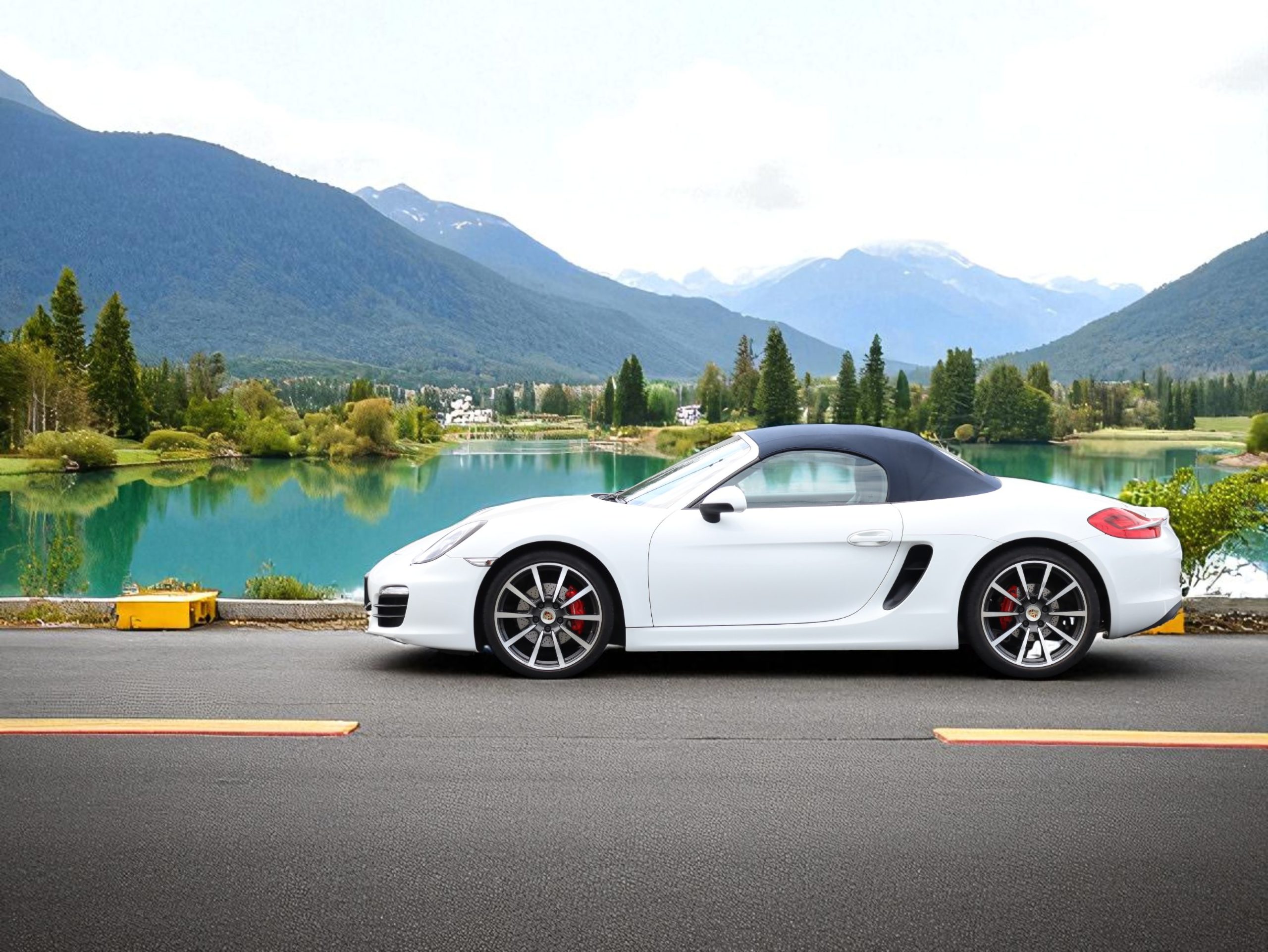 ★ポルシェボクスターS（Type981）6MT<br>ブルーレザーインテリア<br>ブルーソフトトップ幌<br>PDLS含むヘッドライト<br>スポーツシートプラス<br>20インチカレラクラシックホイール