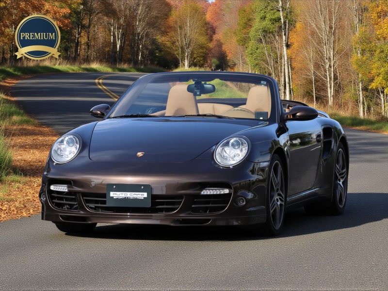 ★ポルシェ911ターボ カブリオレ(Type997.1）ティプトロニックS<br>ソフトルックレザーシート<br>エレクトリックコントロールシート<br>ボディカラー同色仕上げエクステリア<br>イエローブレーキキャリパー<br>バイキセノンヘッドライト