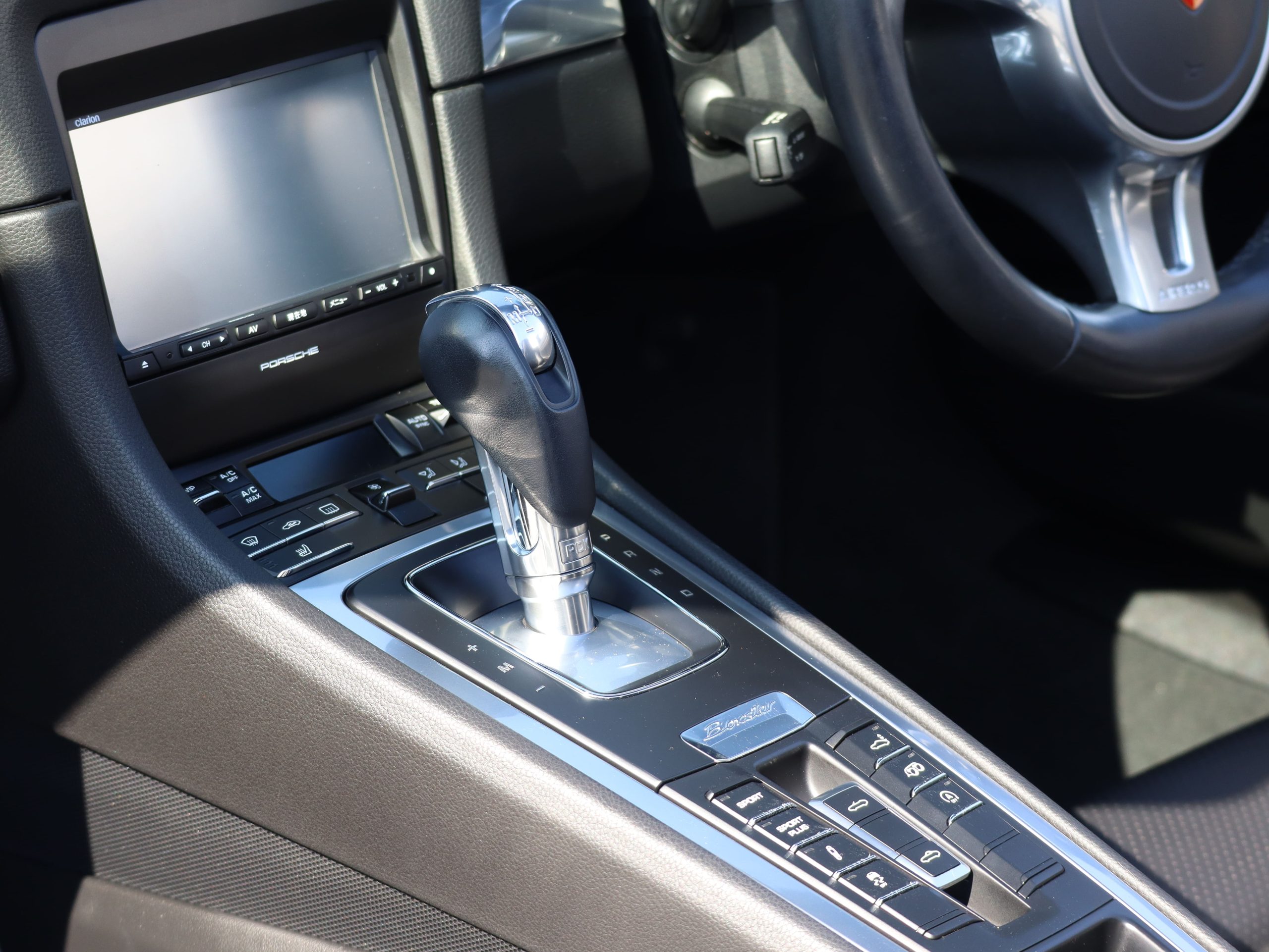 ポルシェボクスターBLACK EDITION(Type981)PDK<br>特別仕様車<br>スポーツクロノパッケージ<br>スポーツエグゾーストシステム<br>ティンテッドルックテールライト<br>サテンプラチナ塗装20インチホイール