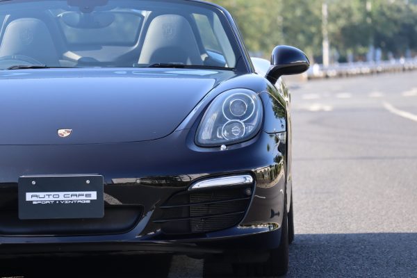 【ポルシェ買取】新潟県から981ボクスターBlackEditionのお買取り