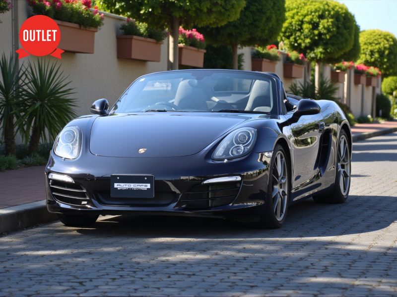 ポルシェボクスターBLACK EDITION（Type981）PDK<br>特別仕様車<br>スポーツクロノパッケージ<br>スポーツエグゾーストシステム<br>ティンテッドルックテールライト<br>サテンプラチナ塗装20インチホイール