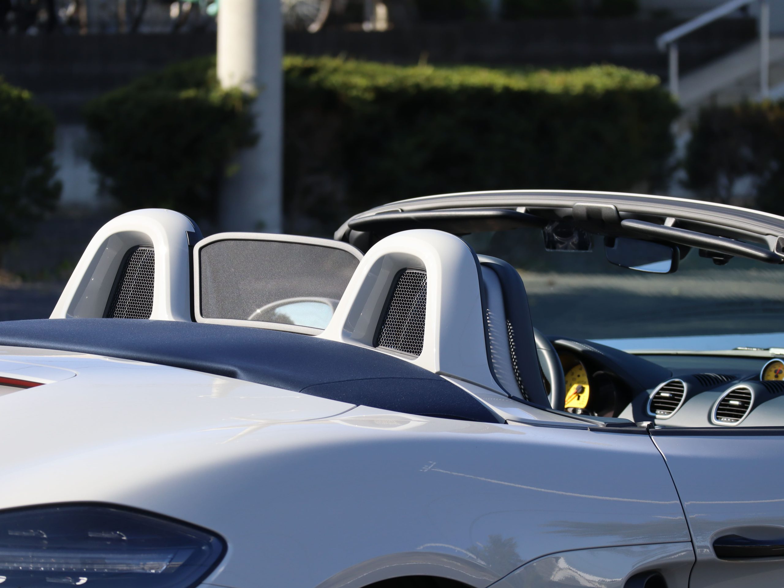 ポルシェ718ボクスターGTS4.0(Type982)PDK<br>左ハンドル!1オーナー車<br>シートベンチレーション<br>アダプティブクルーズコントロール<br>レーンチェンジアシスト<br>エントリー&ドライブシステム<br>塗装仕上げロールオーバーバー