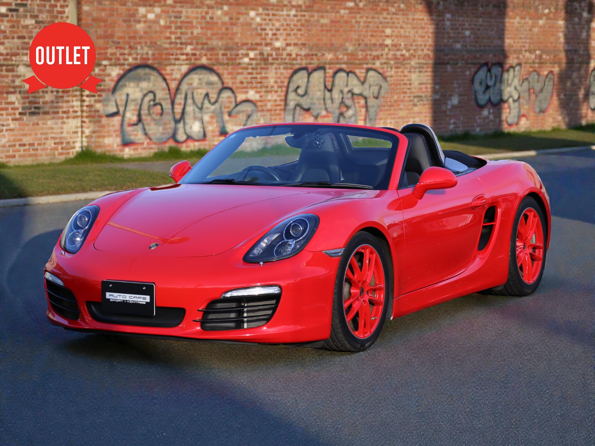 ポルシェボクスター（Type981）PDKスポーツクロノパッケージレッド
