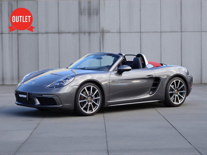 ポルシェ718ボクスター（Type982）PDK<br>左ハンドル<br>スポーツクロノパッケージ<br>PDLS+含むLEDヘッドライト<br>エントリー＆ドライブシステム<br>アクティブサスペンションマネージメント<br>20インチカレラクラシックホイール