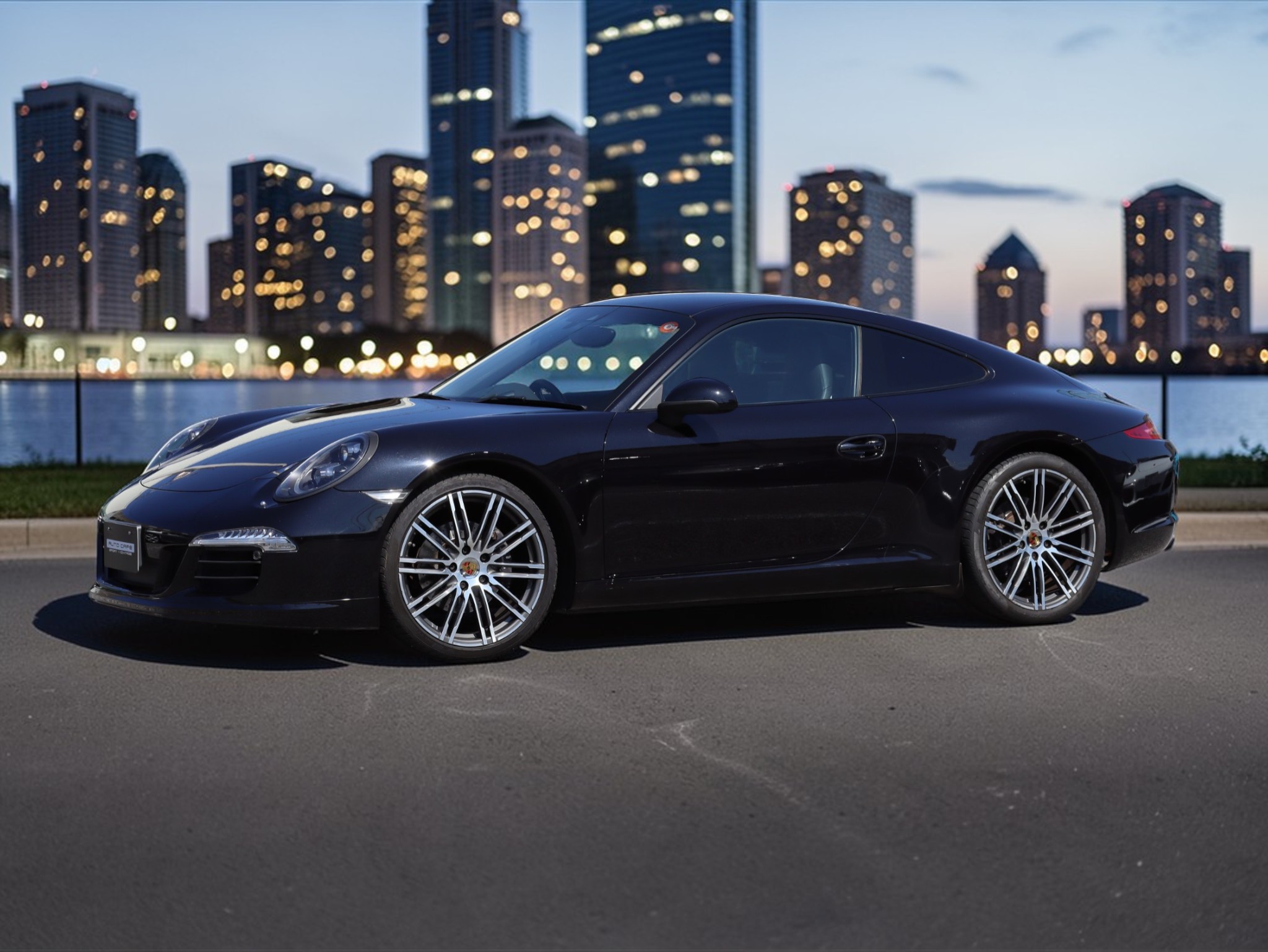 ポルシェ911カレラ ブラックエディション（Type991.1）PDK<br>スポーツエグゾーストシステム<br>スポーツクロノパッケージ<br>エントリー＆ドライブシステム<br>スポーツデザインフロントエプロン