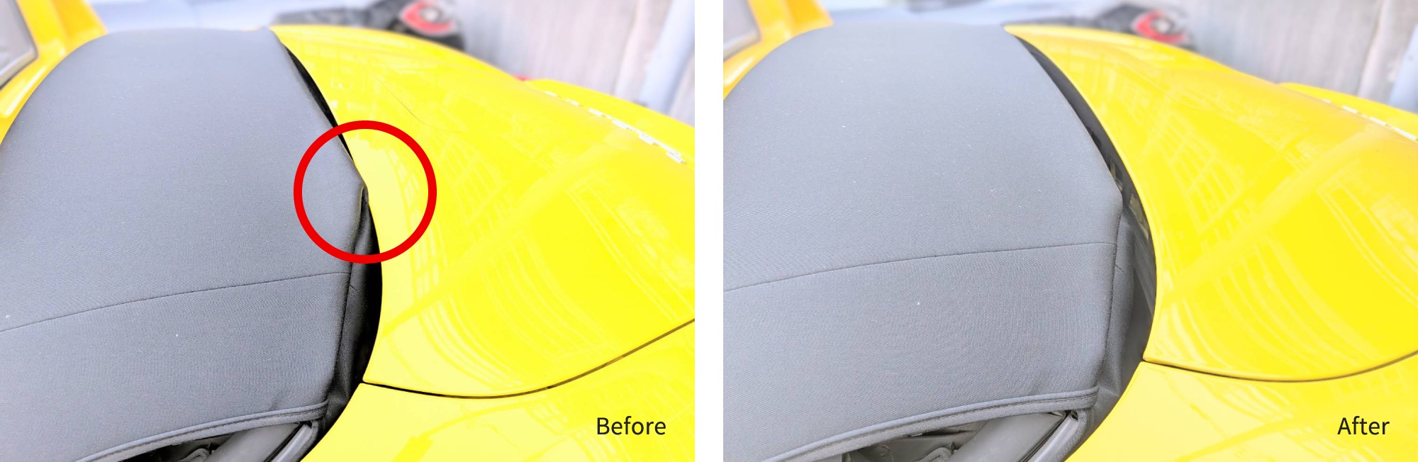 ドアトリム変形修理