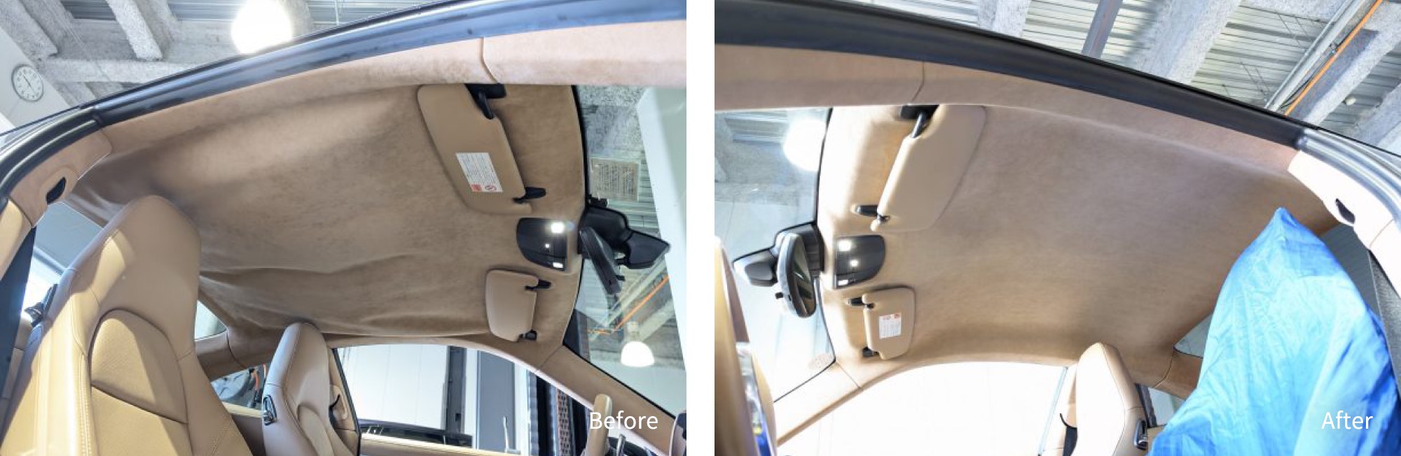 ヘッドライニングリペア