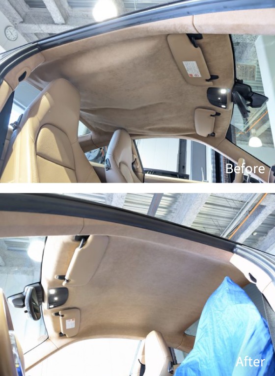 ヘッドライニングリペア